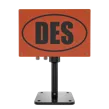 Лотовый уровнемер DES-lot-tape 24-20-1-1-2 вид сзади
