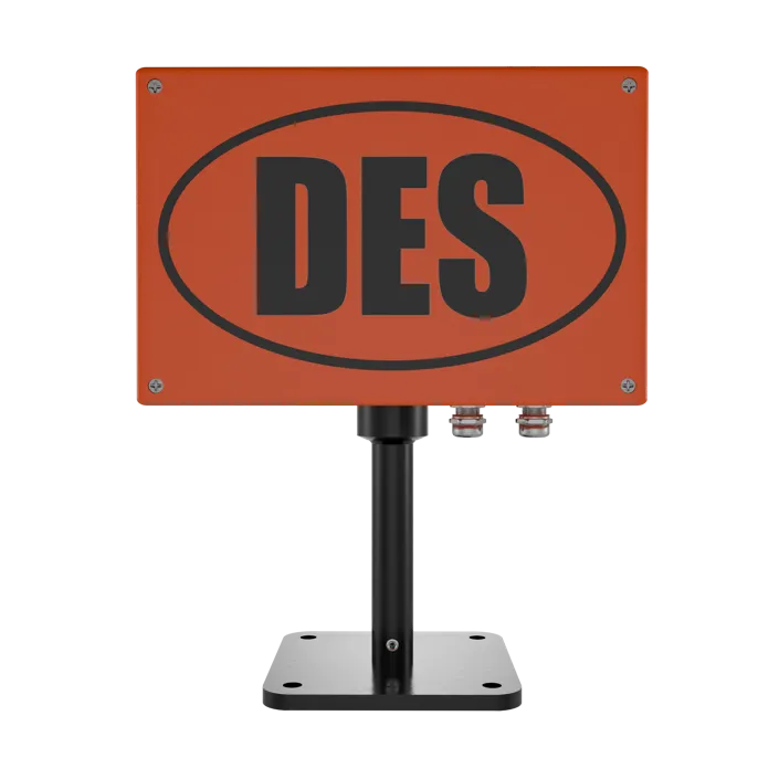 Лотовый уровнемер DES-lot-tape 24-20-4-2-2 вид спереди