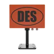 Лотовый уровнемер DES-lot-tape 24-20-5-2-2-66 вид спереди